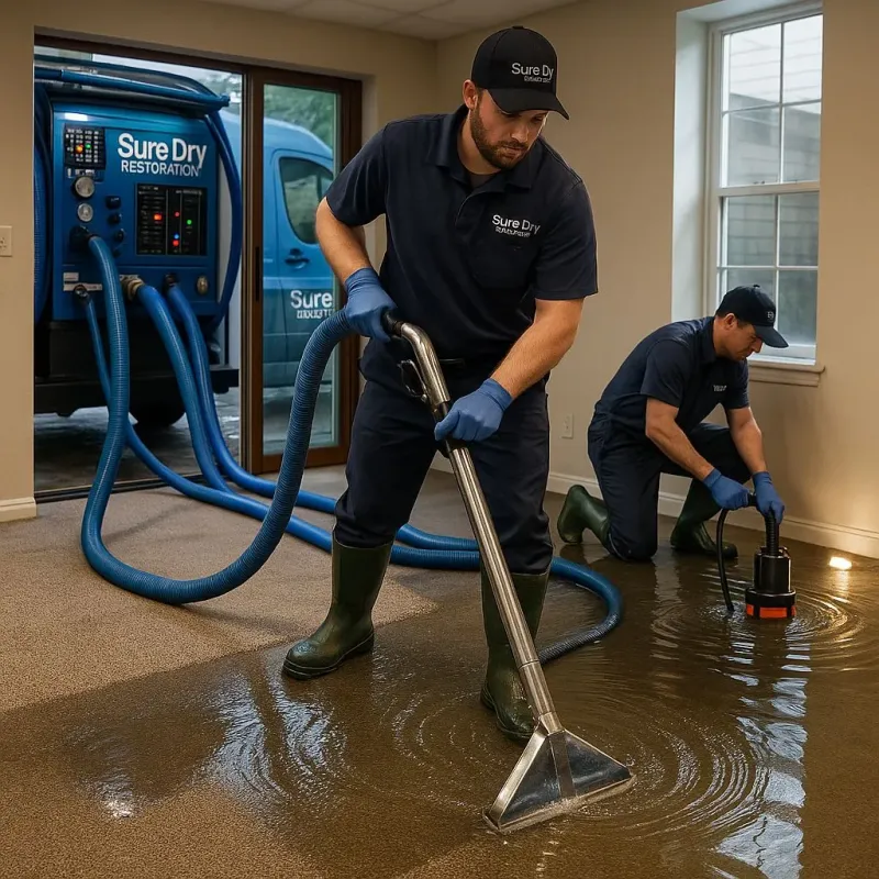 Water Extraction and Removal process in Blackshear, GA